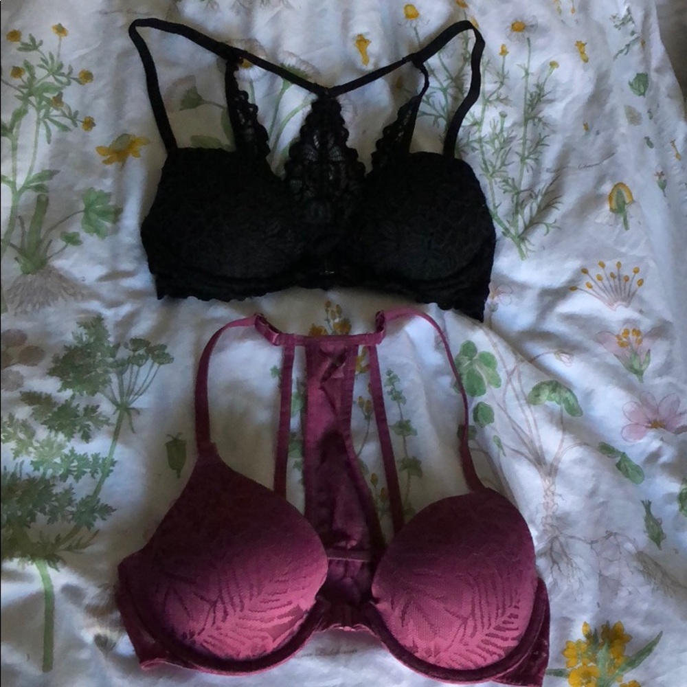 Pink Bras set of two